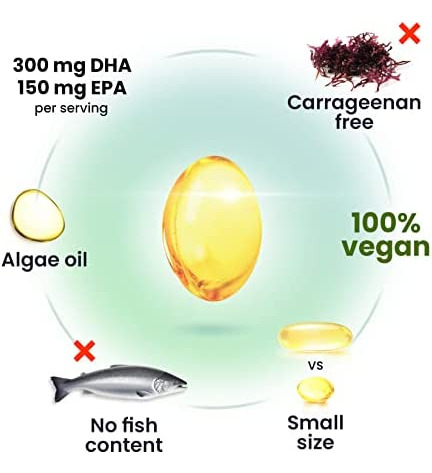 Suplemento Vegano De Ômega 3 Dha E Epa - Ácidos Graxos Ômeg - Imagem 2