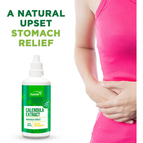 Suplemento Cheio De Extrato Natural De Calêndula Funat Calên - Imagem 6