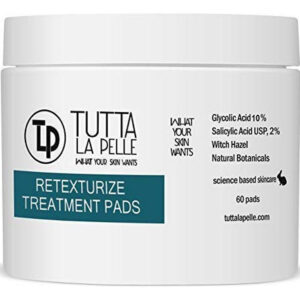 Almofadas De Tratamento De Acne Tutta La Pelle 10% De Ácido