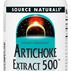 Artichoke Extract 500 Mg 180 Tabs By Source Naturals