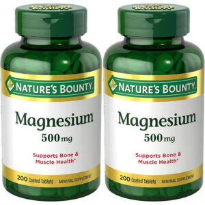Suplemento Nature&quots Bounty Magnésio 500 Mg 400 Comprimidos