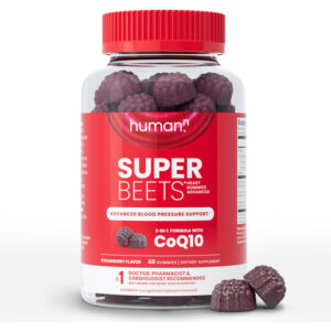Suplementos Humann Superbeets Heart Gummies Advanced 60u