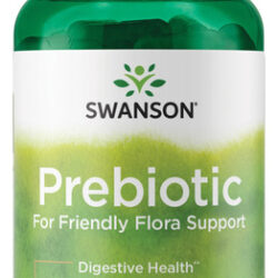 Suplemento Cápsulas Prebióticas Swanson 750 Mg 120 Veggie