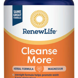 Suplemento Renew Life Cleanse More Herbal 60 Cápsulas
