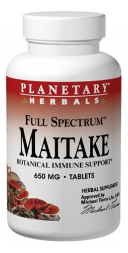 Cogumelo Maitake Full Spectrum 600 Mg 30 Comprimidos Da Plan - Imagem 2