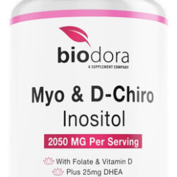 Suplemento Biodora Myo & D-chiro Inositol 2050 Mg 120 Cápsul