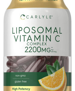 Suplemento Carlyle Lipossomal Vitamina C 2200 Mg 90 Cápsulas