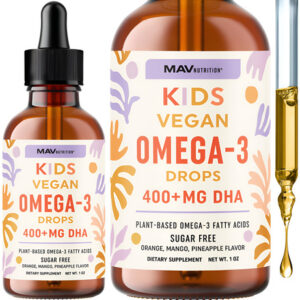 Suplemento Mav Nutrition Vegan Omega 3 Liquid Drops Kids