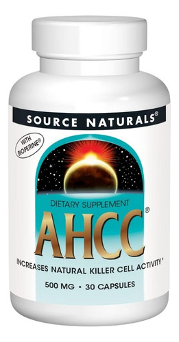 Ahcc Com Bioperine Com Bioperine 30 Cápsulas Da Source Natur
