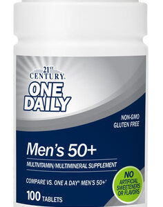 21st Century One Daily Mens 50+ Comprimidos, 100 Contagens