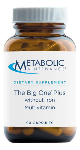 Manutenção Metabólica Aquele Sem Ferro - Multivitamínico Sem