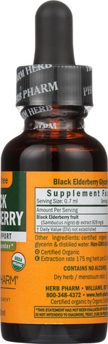 Suplemento De Glicerita De Sabugueiro Preto Orgânico Herb Ph - Imagem 5