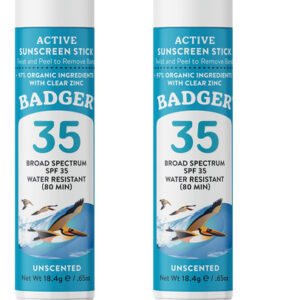Protetor Solar Stick Badger Face Spf 35 19 Ml 97% Orgânico,