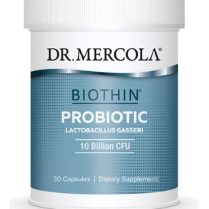 Suplemento Dr. Mercola Biotina Probiótico 10 Bilhões De Cfu