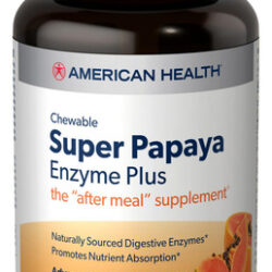 Suplemento American Health Super Papaya Enzyme Plus 180 Tabl