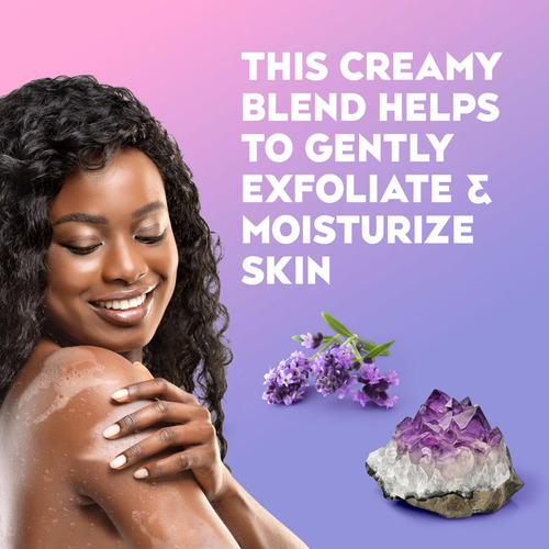 Esfoliante E Sabonete Corporal Ogx Calming + Ametista E Lava - Imagem 3