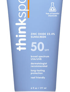 Protetor Solar Thinksport Spf 50+ Mineral 177ml Resistente À