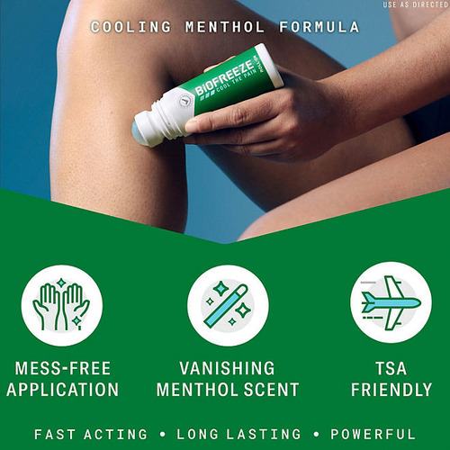 Biofreeze Pain Relief Roll On Fast Act Kit Com 2 - Imagem 5