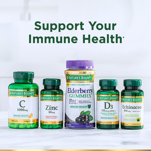 Suplemento De Vitamina C Nature"s Bounty 1000 Mg 300 Cápsula - Imagem 4