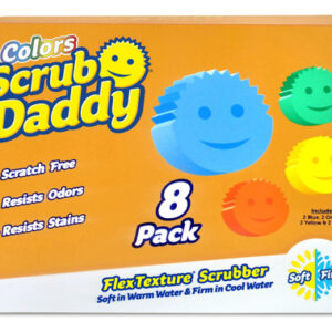 . Esponja Scrub Daddy Pack De 8 Peças Colors