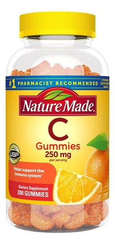 Vitamina C 250 Mg Nature Made 200 Gomas - Imagem 3
