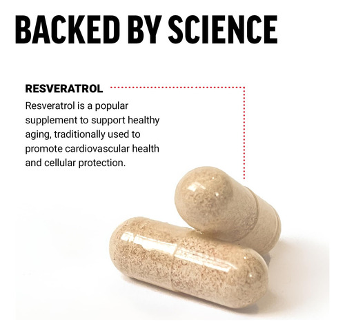 Suplemento Force Factor Resveratrol 120 Cápsulas - Imagem 3