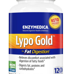 Enzimedica Lypo Ouro, Enzimas Digestivas Para Digestão De Go
