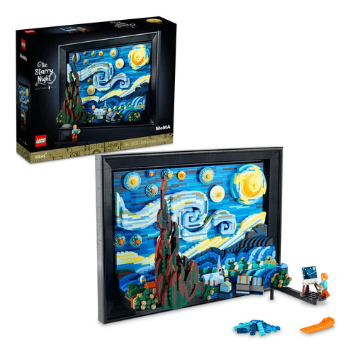 Lego Vincent Van Gogh A Noite Estrelada 21333
