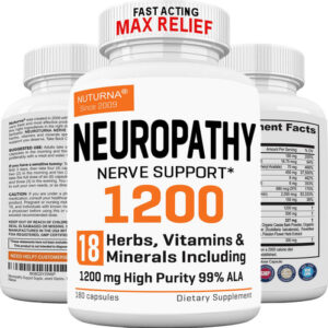 Suplemento Nuturna Neuropathy Support 180 Cápsulas 1200 Mg