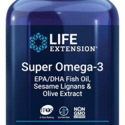 Life Extension Super Omega-3 Plus Óleo De Peixe, Gergelim E