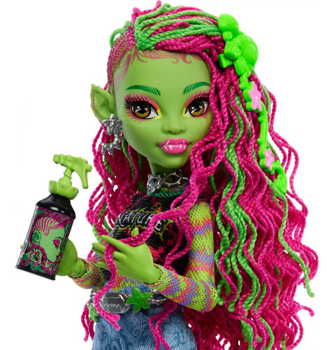 Boneca Monster High Venus Fashionista Hrp81 Verde - Imagem 3