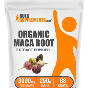 Suplemento Bulksupplements.com Extrato De Raiz De Maca Em Pó