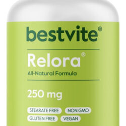 Suplemento Bestvite Relora 250 Mg (120 Cápsulas) Vegano