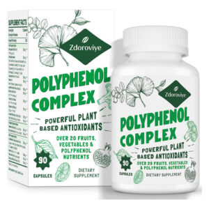 Suplemento Zdoroviye 2250 Mg De Polifenóis Com Mais De 20 Fr