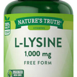 Comprimidos Revestidos De L-lisina 1000 Mg 1000 Mg 100 Compr