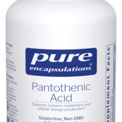 Suplemento De Encapsulamentos Puros De Ácido Pantotênico 120