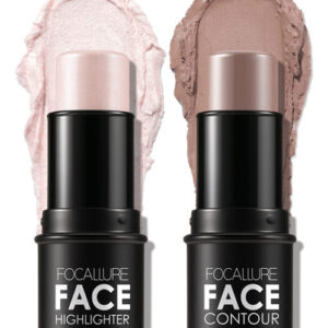 Creme Mineral Contour Stick Focallure, 2 Unidades Para Rosto