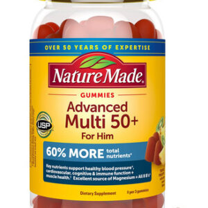 Gomas Multivitamínicas Nature Made 50+ For Him 84 Gomas