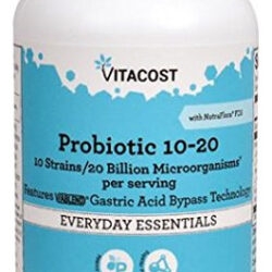 Suplemento Vitacost Probiotic 10-20 20 20 Bilhões De Cfu 200