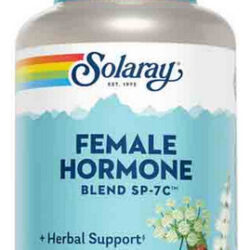 Mistura De Hormônios Femininos Sp-7c 180 Cápsulas Da Solaray
