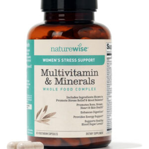 Suplemento Naturewise Womens Stress Support 60 Cápsulas