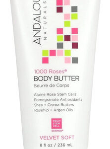 Manteiga Corporal Andalou Naturals 1000 Roses Velvet Soft 24