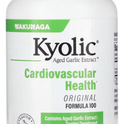 Extrato Alho Envelhecido Cardiovascular 200tab Kyolic Garlic Sabor Natural