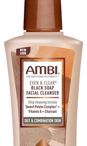 Limpador Facial Ambi Even & Clear Carvão Purificante 100ml