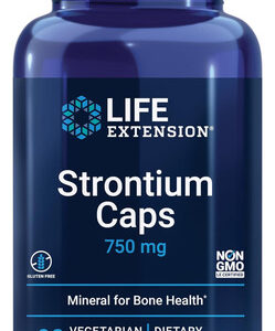 Life Extension Strontium Caps, Mineral Para Suporte Avançado