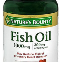 Suplemento De Óleo De Peixe Nature&quots Bounty 135 Cápsulas