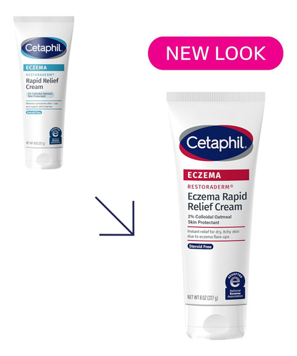 Creme De Alívio De Surtos De Eczema Cetaphil Eczema Restorad - Imagem 3