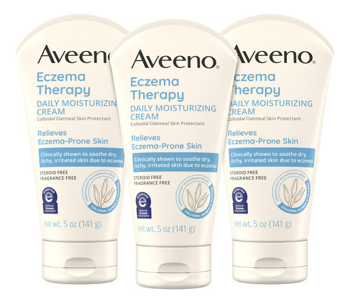 Creme Hidratante Aveeno Eczema Therapy 150ml (pacote De 3)