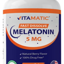 Suplemento Vitamínico De Melatonina, 5 Mg, Comprimidos, Forn