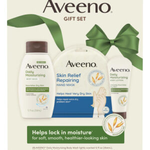 Conjunto De Presentes Para Cuidados Com A Pele Aveeno Daily